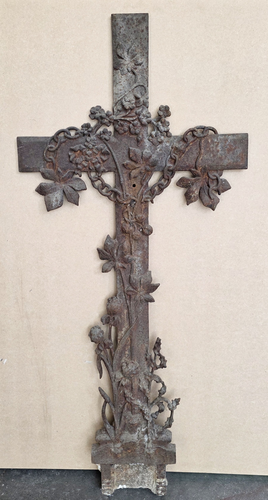 A large French Crucifix